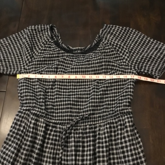 Lane Bryant Boho Tiered Midi Dress Size 12 - Picture 10 of 13